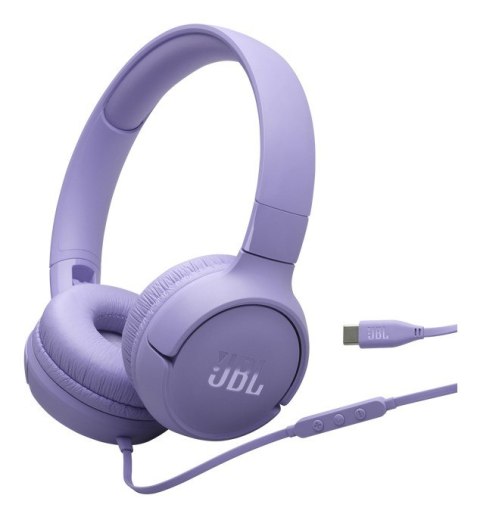 Słuchawki nauszne JBL Tune520C USB-C Purple