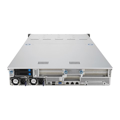 Platforma Asus Rack (2U) RS520A-E12-RS24U AMD Epyc 9004 (16x NVMe, 8x SATA/SAS, 2xM.2, 2xGPU, 2x10Gbe, IPMI, 1+1 1600W) (WYPRZED
