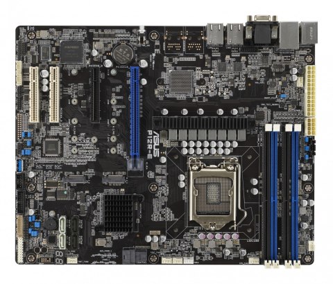 Płyta Serwerowa ASUS P12R-E LGA-1200, C256, 4DIMM, 1*PCIe x16 slot, 3*PCIe x8 slots, 2*M2, 2 x Intel® I210AT + 1 x Mgmt LAN, ATX