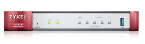 Firewall Zyxel USGFLEX50HP Gold bundle (+ 1 YR Gold Security Pack) 5xWAN/LAN SPI Firewall: 2000 Mbps Max. IPSec VPN: 20 PoE