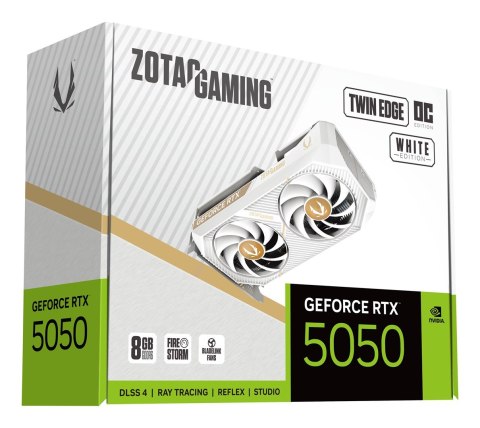 Karta graficzna ZOTAC GAMING GeForce RTX 5050 Twin Edge OC White