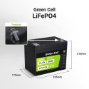 GREEN CELL AKUMULATOR LIFEPO4 CUBE 60AH 12V/12.8V 768WH LFPGC12V60AH