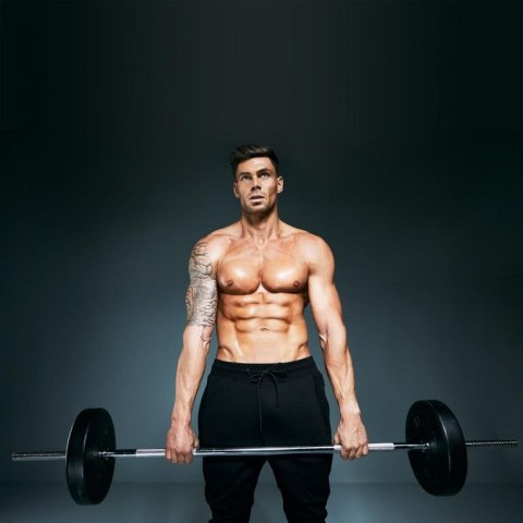 Gorilla Sports Dysk do hantli, wypełnienie cementowe, 2,5 kg