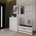 Komoda Malwa 2DD2S Szafka 2 Drzwi 2 Szuflady Do Salonu BIAŁY