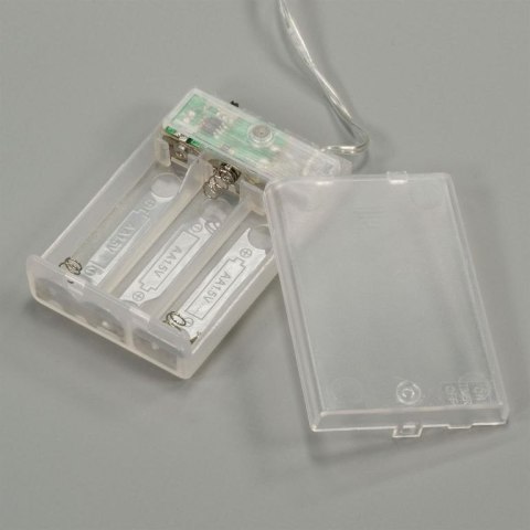 Oświetlenie perełkowe i złote listki, 20 diod LED, ciepła bi