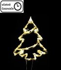 Świąteczna ozdoba na okno - Choinka - 35 diod LED