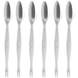 Widelec do homarów ze stali nierdzewnej zestaw 6szt. - Hendi 403716