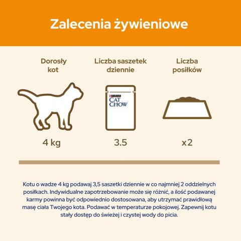 PURINA Cat Chow Jagnięcina, zielona fasolka - mokra karma dla kota - 10x85 g