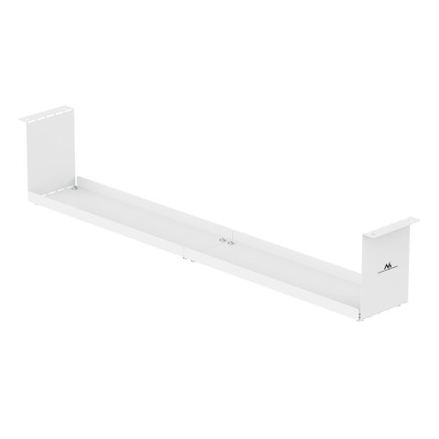 MACLEAN KOMPAKTOWY ORGANIZER PODBIURKOWY NA KABLE, MAX. OBCIĄŻENIE 5KG, BIAŁY, MC-107 W