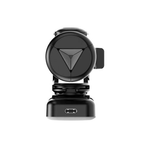 Selfie stick teleskopowy z pilotem + 2x lampka LED stojak tripod na telefon 1.3m - czarny