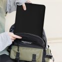 Torba etui pokrowiec na laptopa 13-14'' + etui na akcesoria - czarna