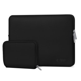 Torba etui pokrowiec na laptopa 15-16'' + etui na akcesoria - czarna
