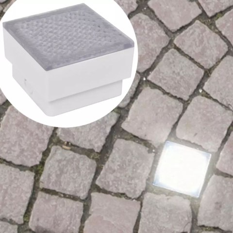 Światła najazdowe LED 12 szt 100x100x68 mm