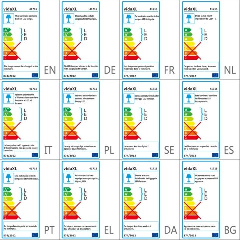 Światła najazdowe LED 12 szt 100x100x68 mm