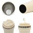 KUBEK TERMICZNY TURYSTYCZNY EXCELLENT HOUSEWARE 500ML - ECRU