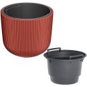 DONICZKA DO KWIATÓW MILLY ŚR 24CM MIEDZIANY