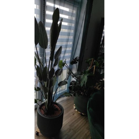 DONICZKA DO KWIATÓW MILLY ŚR 24CM MIEDZIANY