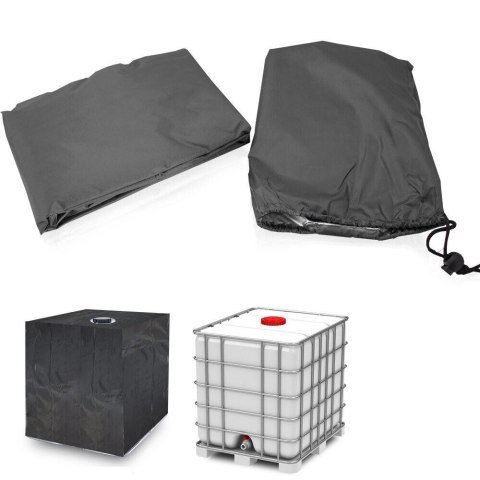 Duży pokrowiec na zbiornik wodny na deszczówkę 1000L Obudowa/Plandeka