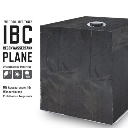 Duży pokrowiec na zbiornik wodny na deszczówkę 1000L Obudowa/Plandeka
