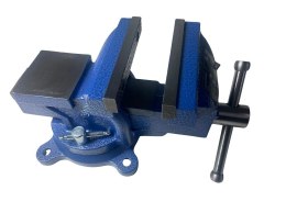 Imadło Ślusarskie Stołowe z żeliwa szczęki BITUXX 100mm Obrotowe 360 stopni