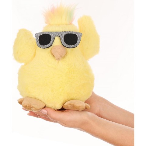 KURCZAK W OKULARACH 19CM DEKORACJA WIOSENNA