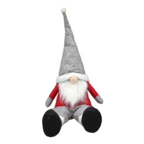 MIKOŁAJ DEKORACYJNY LAZY SANTA 45+20CM