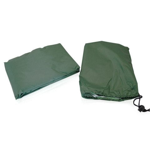 Osłona Bituxx na zbiornik na wodę deszczówkę IBC 1000L zielona