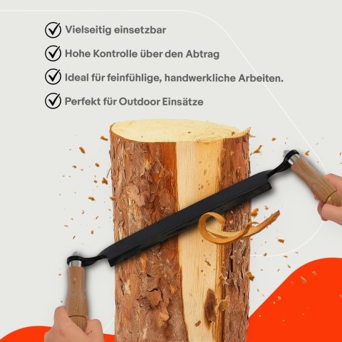 Piła do drewna, piła do cięcia wzdłużnego, strug, dłuto, skrobak proste 10'' Bituxx