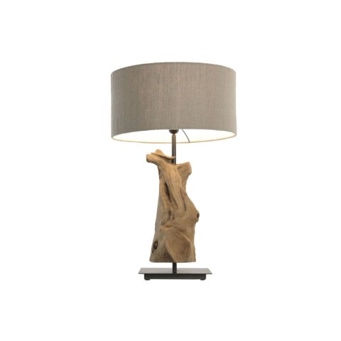 Lampa stołowa Home ESPRIT Czarny Beżowy Naturalny 50 W 220 V