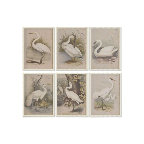 Obraz Home ESPRIT Szkło Jodła 40 X 2,5 X 55 cm (6 Sztuk)