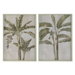 Obraz Home ESPRIT Szkło Jodła 70 x 4 x 100 cm (2 Sztuk)