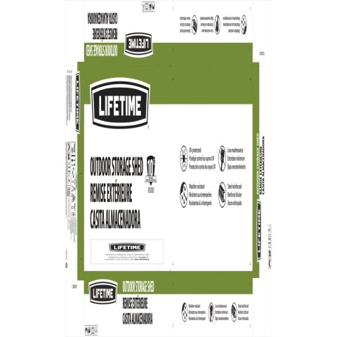 Stoisko Lifetime 60190 Zewnętrzny 214 x 227 x 213 cm