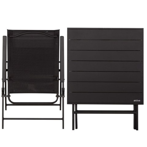 Zestaw Stołowy z 2 Krzesłami Aktive 75 x 70 x 75 cm (3 Części)