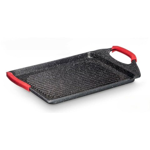 Grill Kinvara Biały Czarny Czerwony Silikon Aluminium 34 x 26 cm