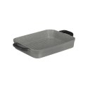 Grill Kinvara Biały Czerwony Szary Silikon Aluminium 32 x 25 cm