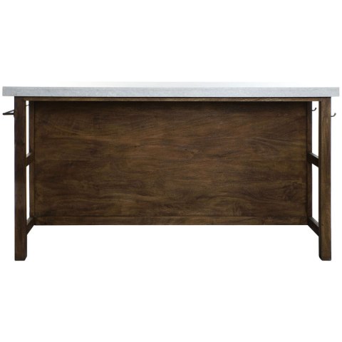 Urządzenie kuchenne Home ESPRIT Biały Brązowy 168 x 76 x 92 cm