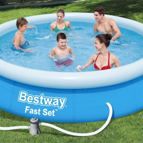 Bestway Basen Nadmuchiwany z Filtracją Aro 366x76 cm Ogrod 57274