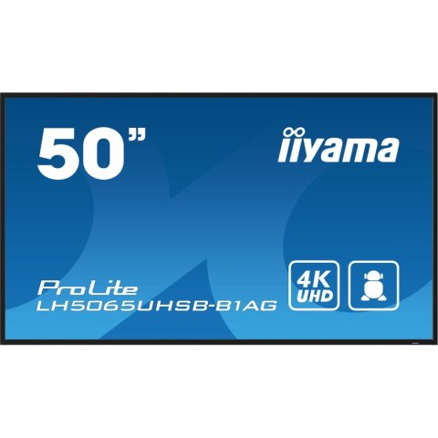 Monitor Videowall Iiyama MONITOR IIYAMA 50" 4K Ultra HD 50" 49,5"