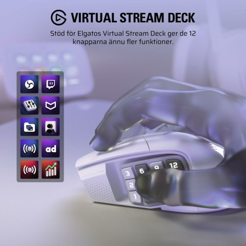 Myszka Corsair CH-9314011-WW Biały