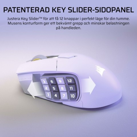 Myszka Corsair CH-9314011-WW Biały