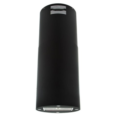 Okap wyspowy cylindryczny AKPO WK-4 ISLA BALMERA CZARNY (tuba, sterowanie mechaniczne)