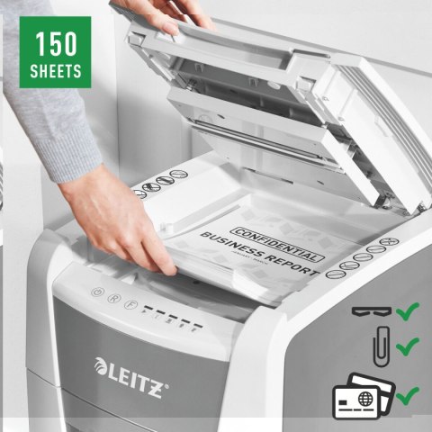 Niszczarka Papieru Leitz IQ 150 Autofeed P4