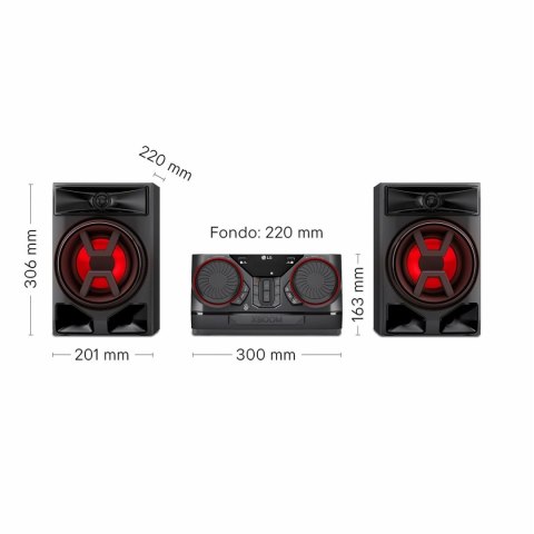 Miniwieża Hi-fi LG CK43N