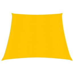Żagiel przeciwsłoneczny, 160 g/m², żółty, 3/4x3 m, HDPE