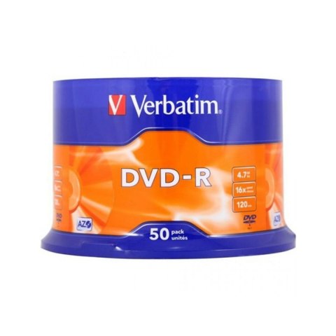 DVD-R Verbatim 4,7 GB 16x 50 Części (4 Sztuk)