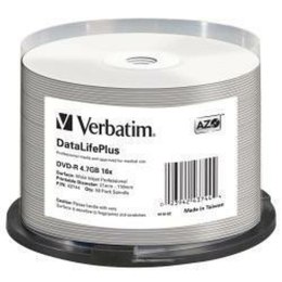 DVD-R Verbatim DATALIFE PLUS 4,7 GB 16x 50 Części (4 Sztuk)