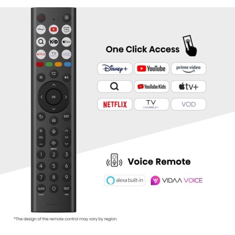 Smart TV Hisense 43E77Q 43 43" 4K Ultra HD HDR QLED