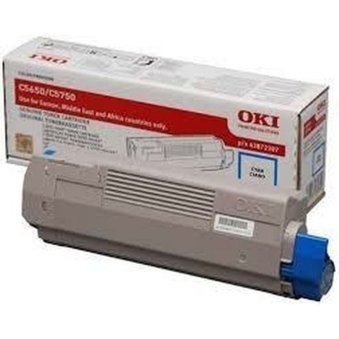 Toner OKI 43872307 Czarny Turkusowy