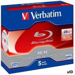 Blu-ray BD-RE Verbatim 25 GB 6x 5 Części (10 Sztuk)