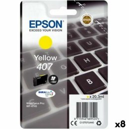 Oryginalny Wkład Atramentowy Epson WorkForce Pro 4745 Series Żółty (8 Sztuk)